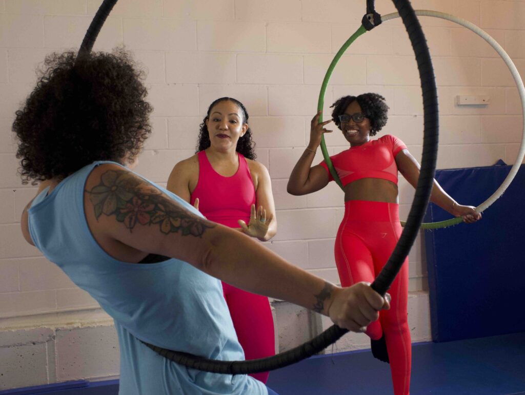 Aerial Hoop Class Tigermom Aerial Hoop Studio