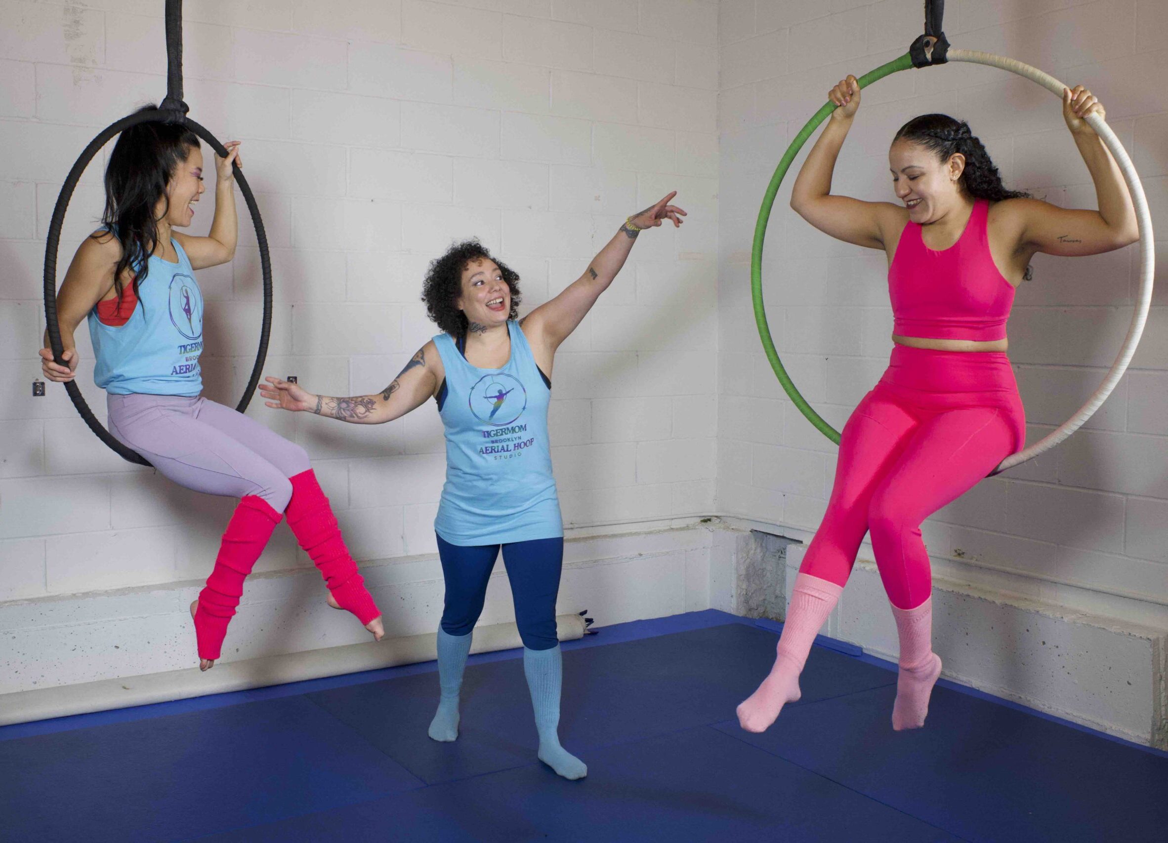 Tigermom Aerial Hoop Classes Small Group Brooklyn