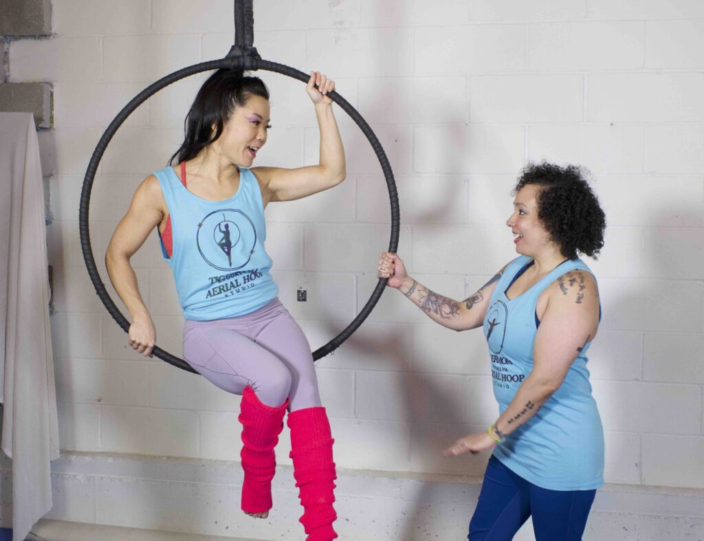Tigermom Aerial Hoop Studio Small Group Classes